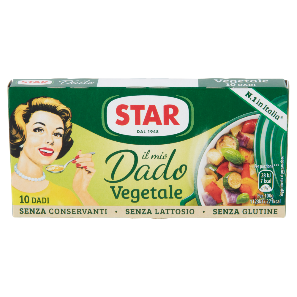 Star il mio Dado Vegetale 10 Dadi 100 g