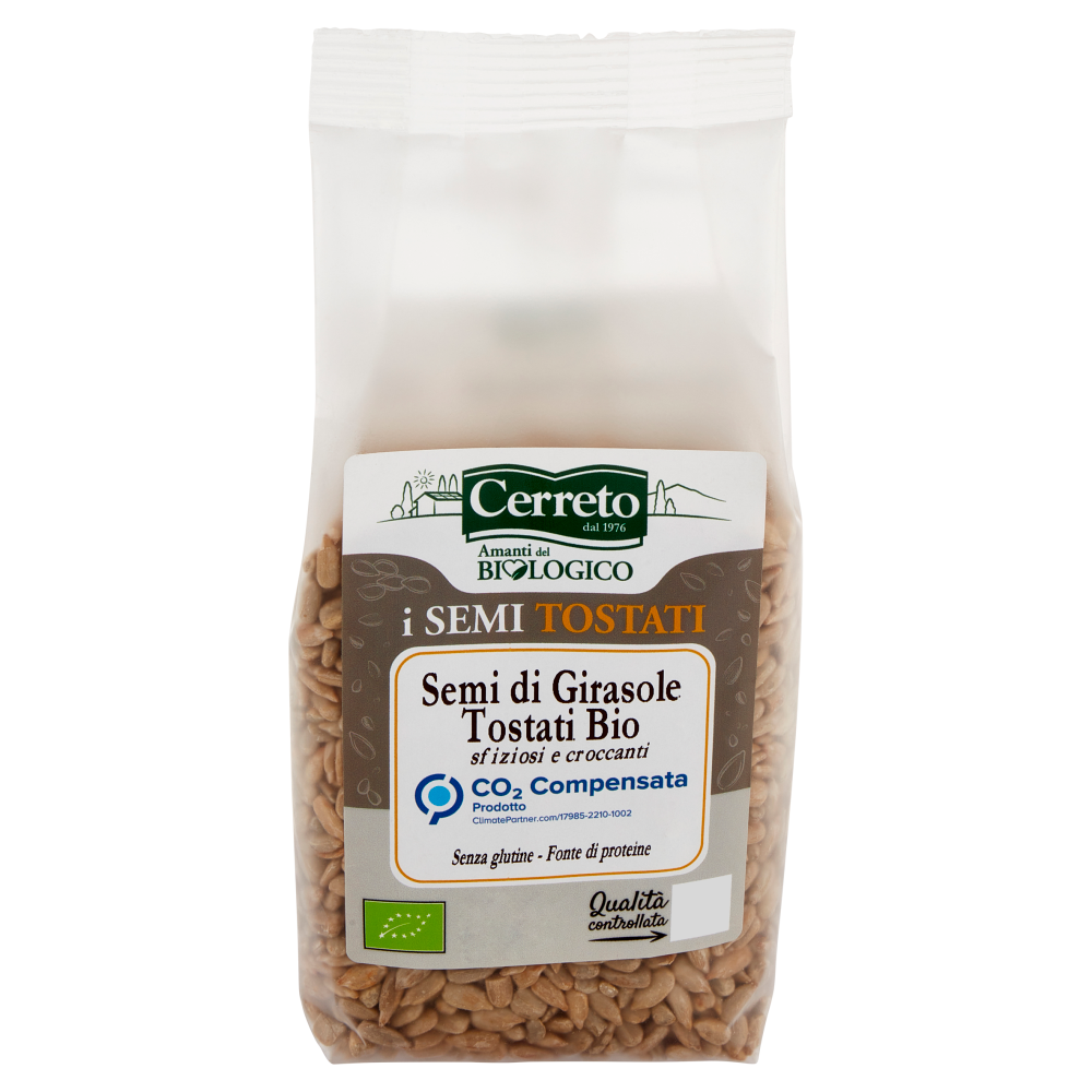 Cerreto i Semi Tostati Semi di Girasole Tostati Bio 150 g