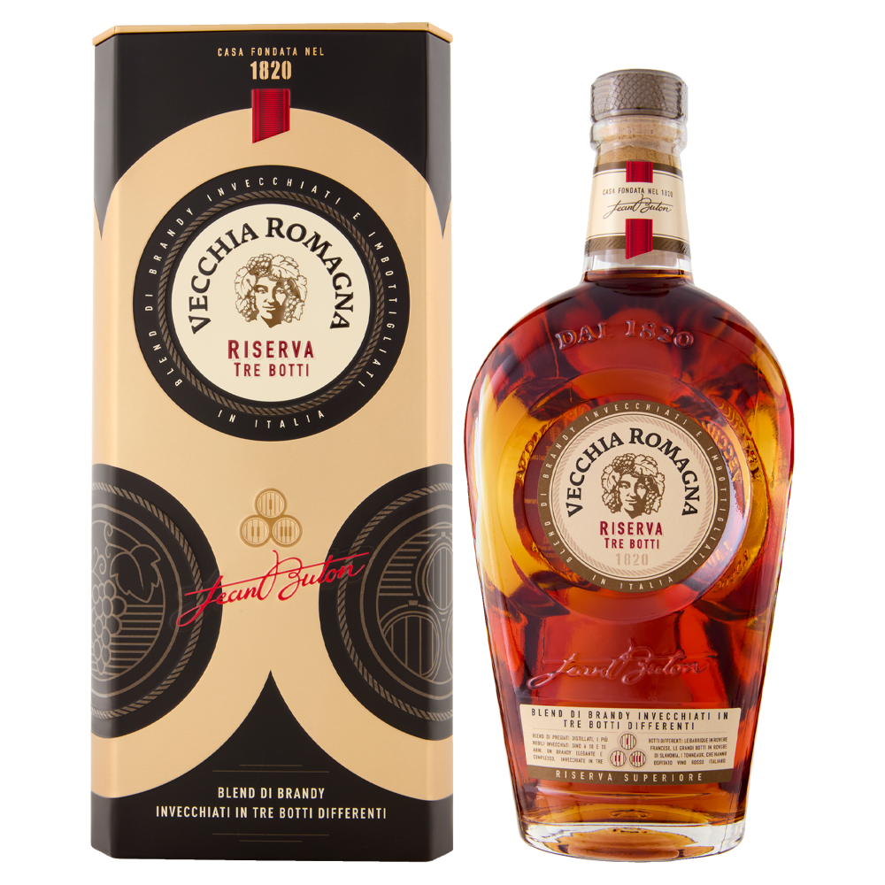 Vecchia Romagna Riserva Tre Botti 70 cl