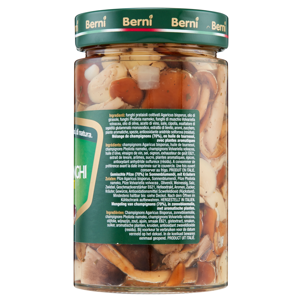 Berni Tris di funghi trifolati sottolio 290 g