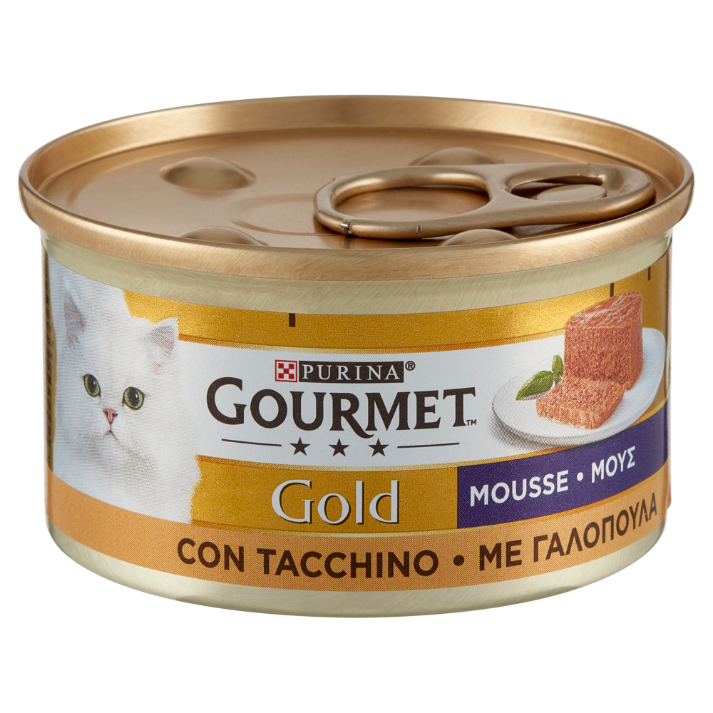 PURINA GOURMET Gold Mousse con Tacchino 85 g