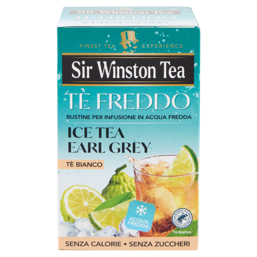 Sir Winston Tea T&egrave; Freddo Ice Tea Earl Grey 18 x 2,25 g