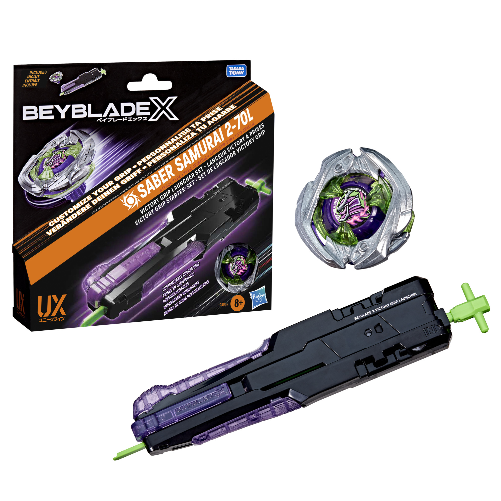 Beyblade X Deluxe Launcher Pack + Top