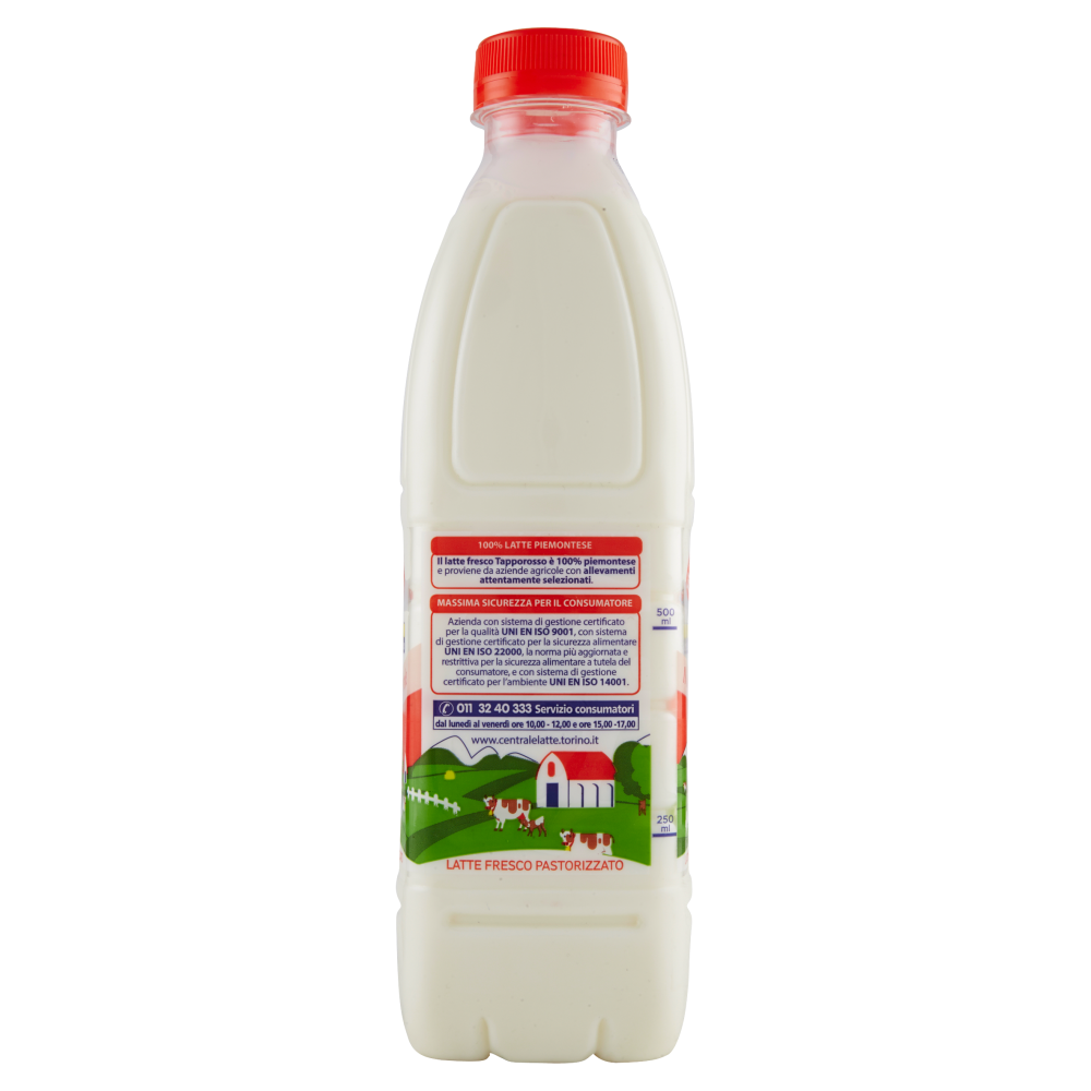 Centrale del Latte di Torino Tapporosso Latte Fresco Pastorizzato Intero 1000 ml