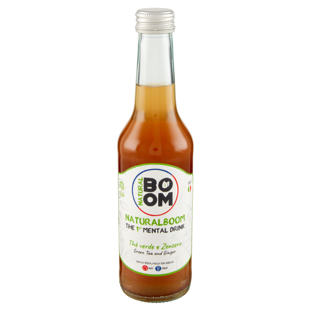 NATURALBOOM Th&egrave; verde e Zenzero 275 ml