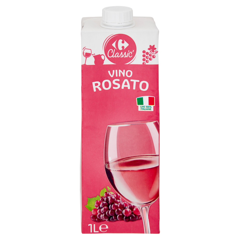 Carrefour Classic Vino Rosato 1 L