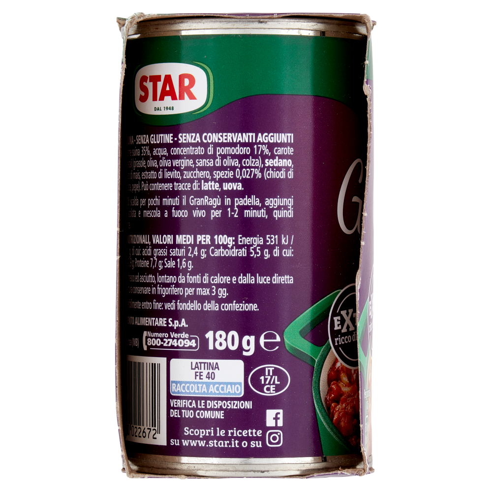 Star il mio Gran Ragù Extra Gusto 2 x 180 g