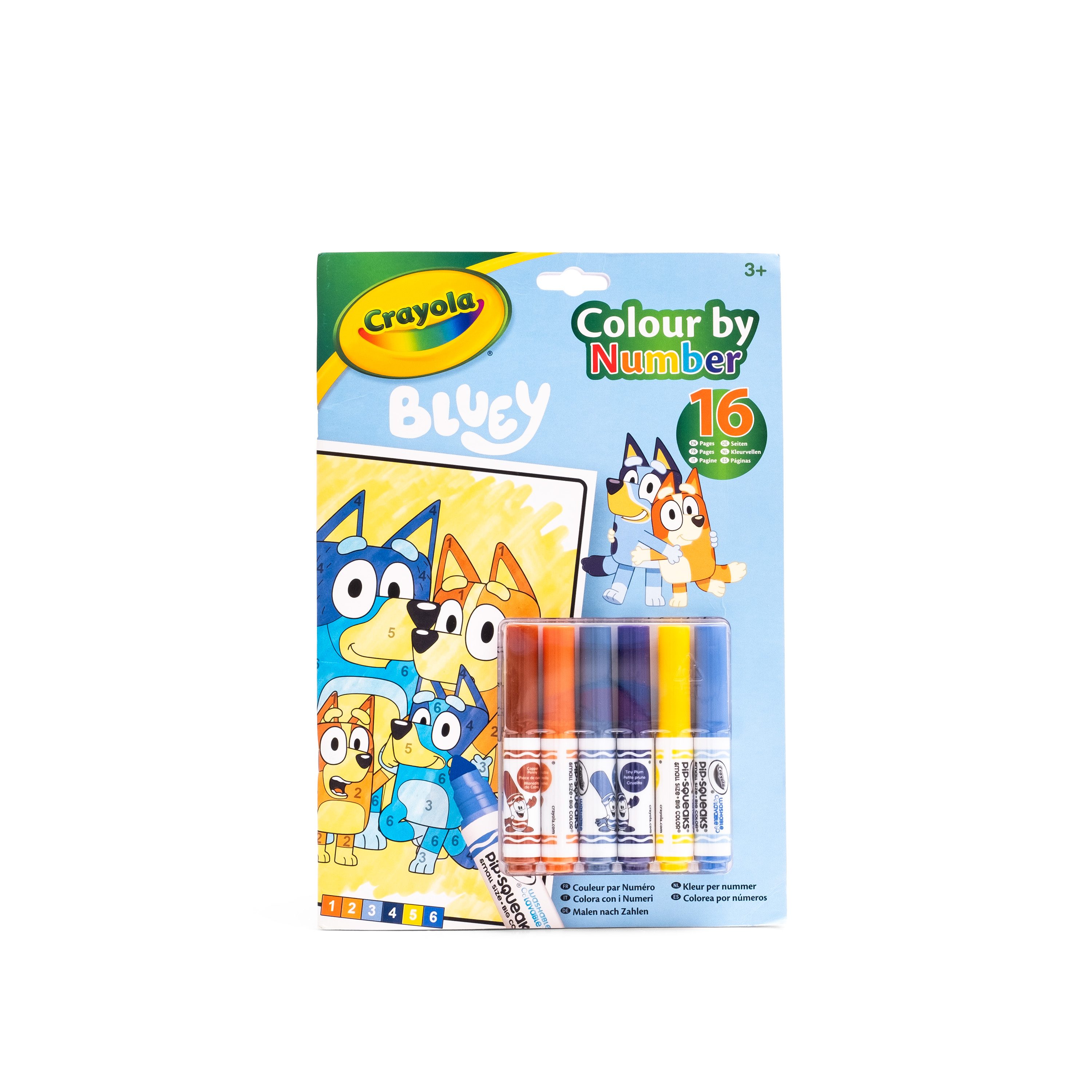 Crayola Album Colora Con I Numeri BLUEY