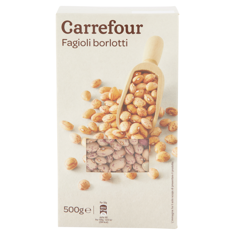 Carrefour Fagioli borlotti 500 g