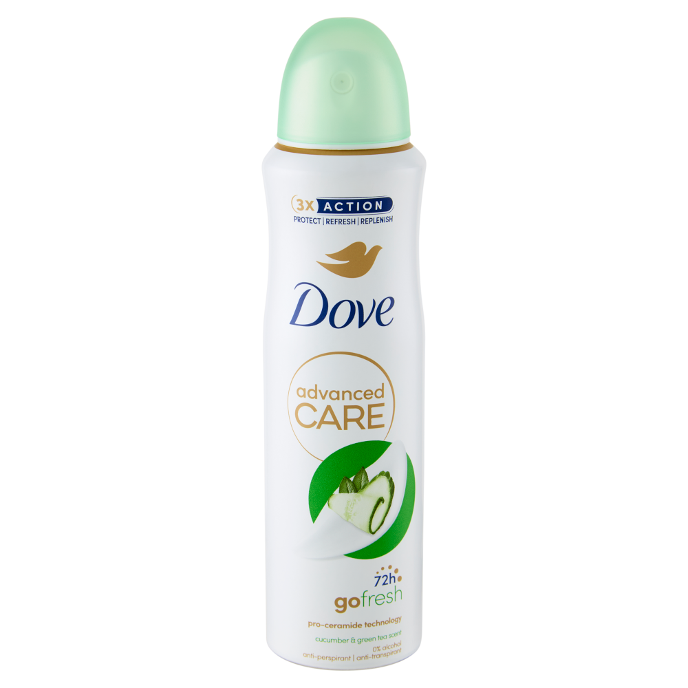 Dove advanced Care go fresh cucumber & green tea scent anti-perspirant 150 ml