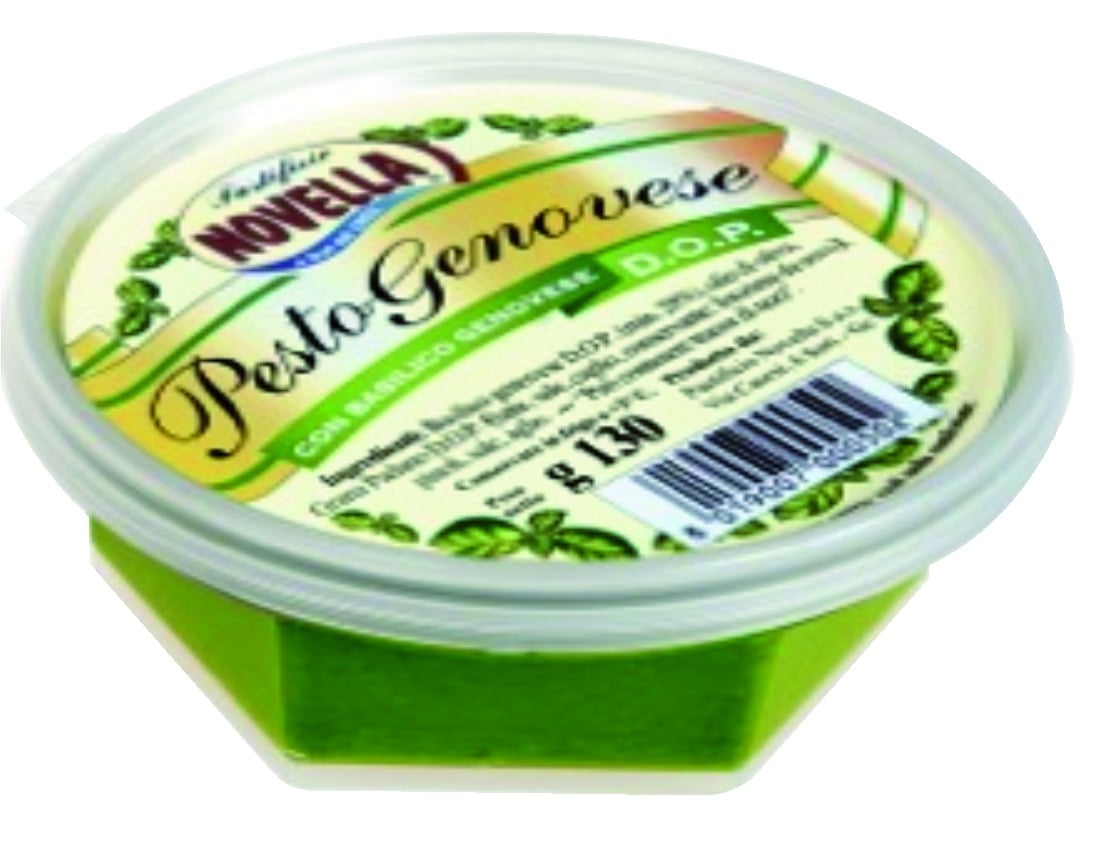 Pastificio Novella Pesto Genovese con Basilico Genovese D.O.P. Senz'Aglio 130 g