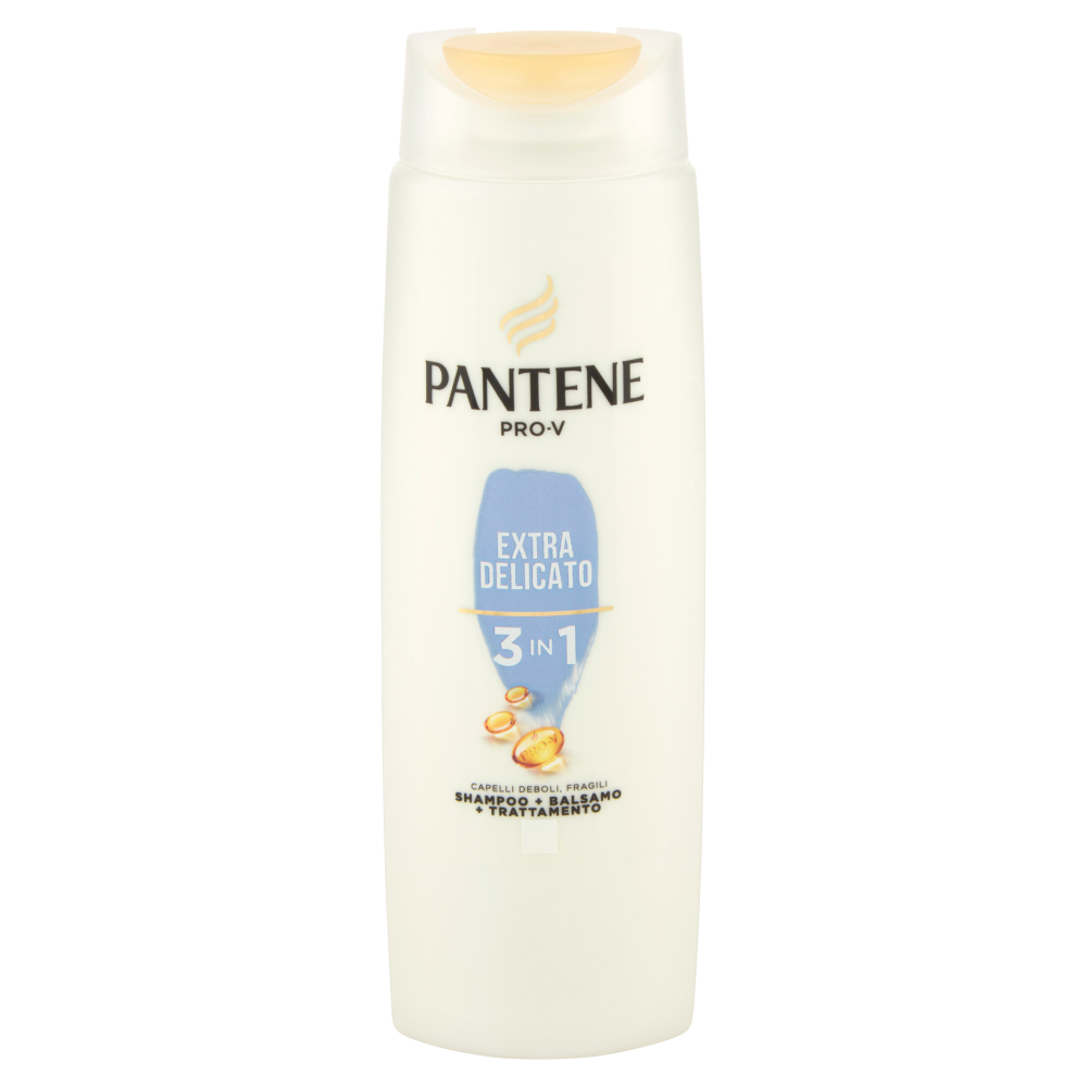 Pantene Shampoo+Balsamo+Trattamento 3in1 Extra Delicato 225 ml