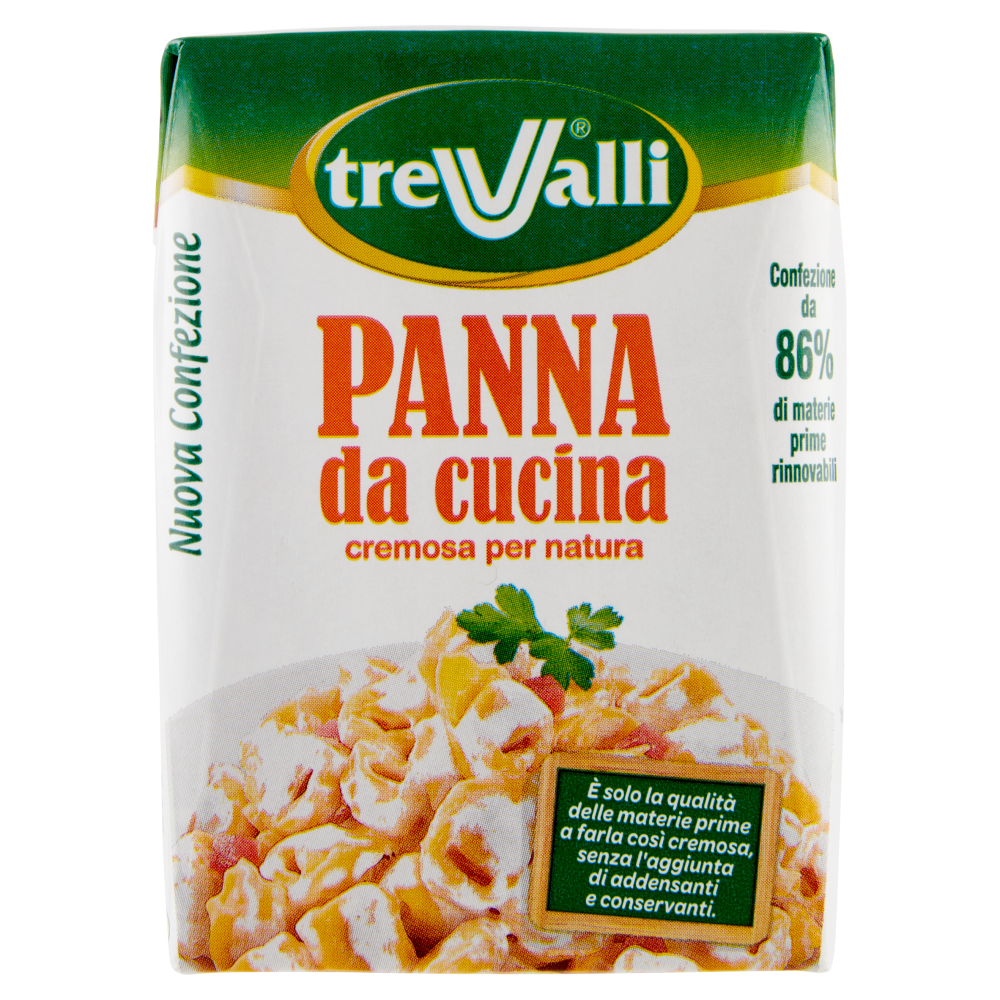 treValli Panna da cucina 200 ml