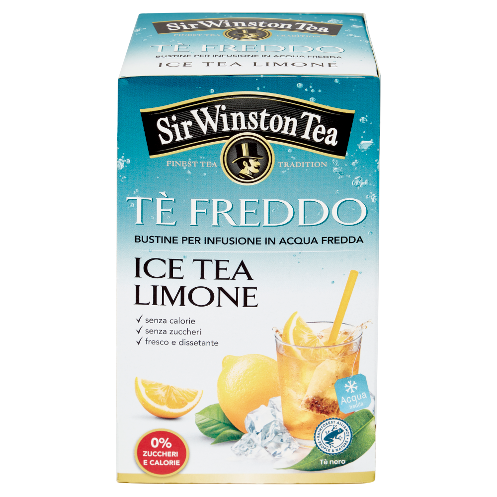 Sir Winston Tea Tè Freddo Ice Tea Limone 18 x 2,5 g