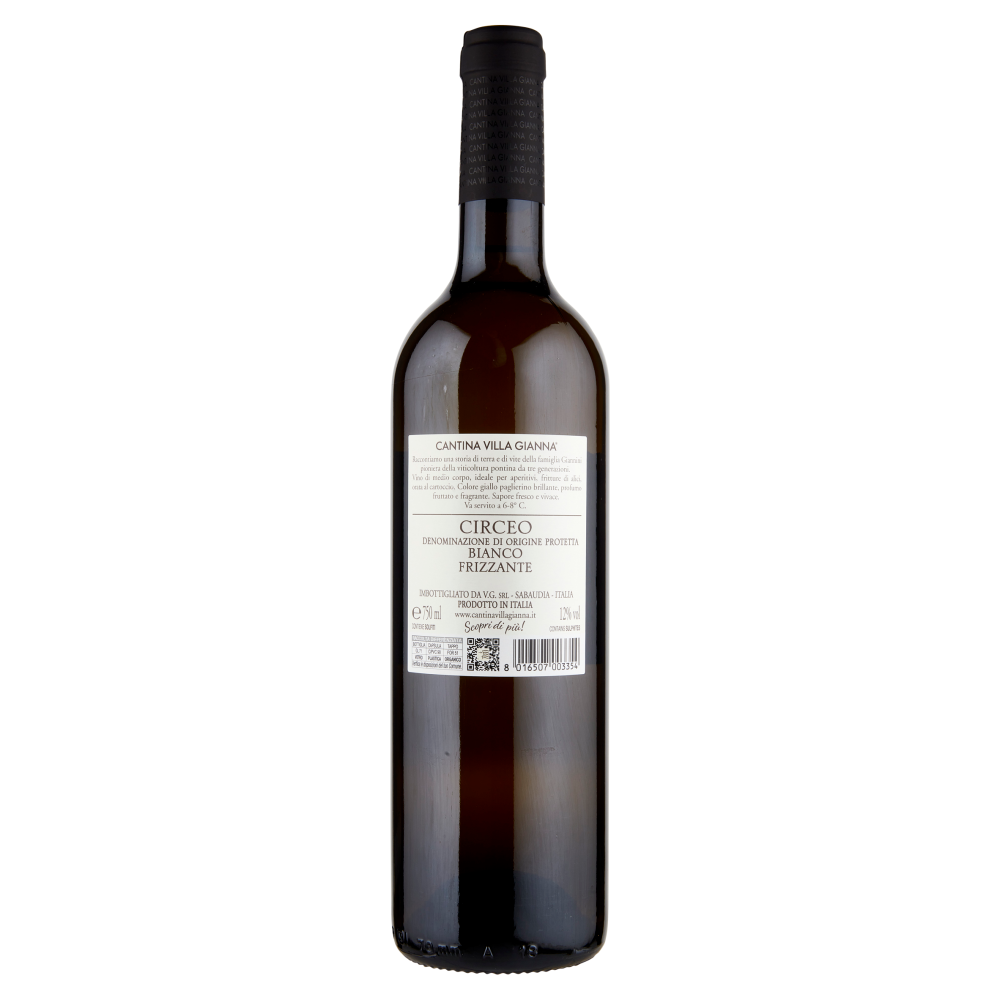 Cantina Villa Gianna Circeo DOP Bianco Frizzante 750 ml