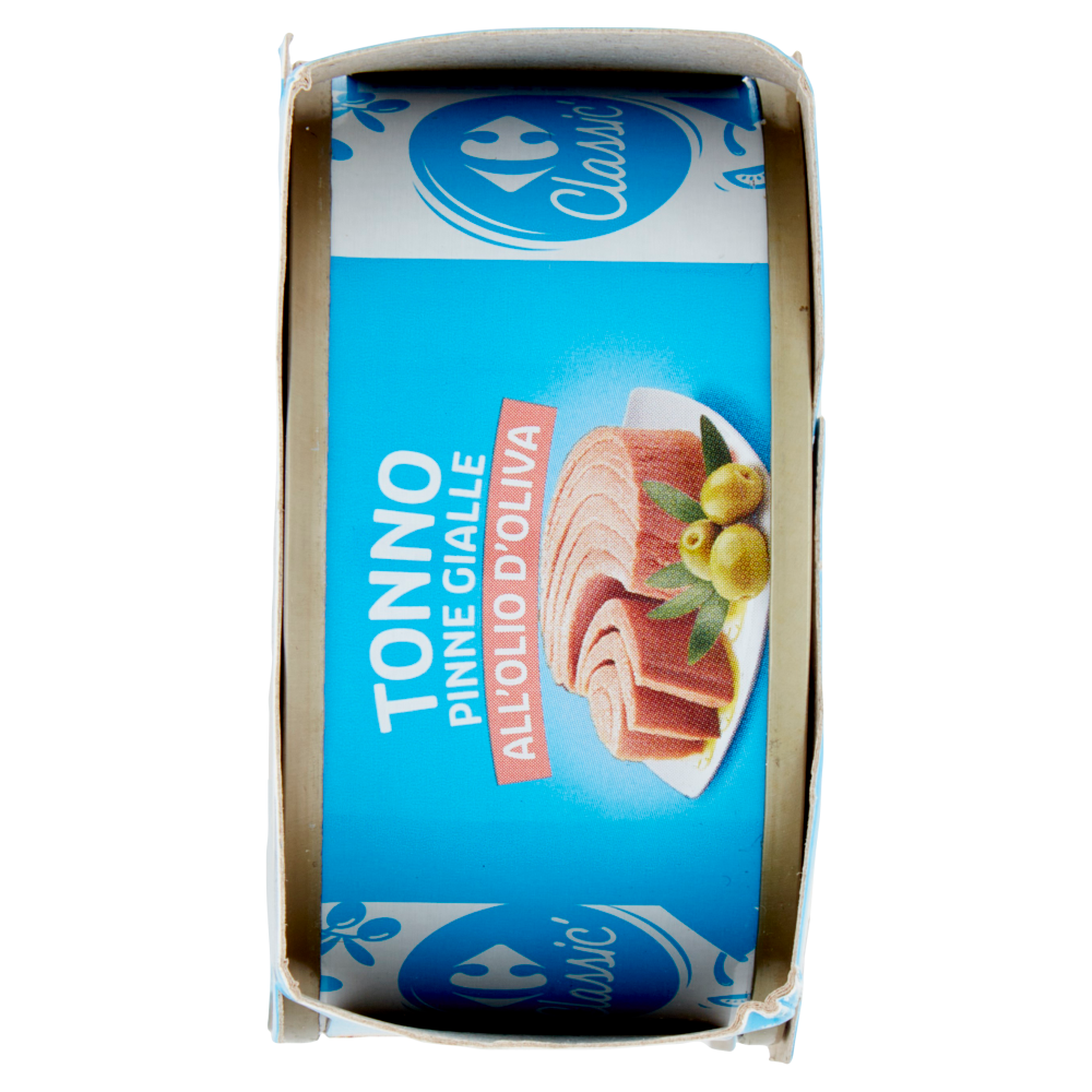 Carrefour Classic Tonno a Pinne Gialle all'Olio d'Oliva 3 x 80 g