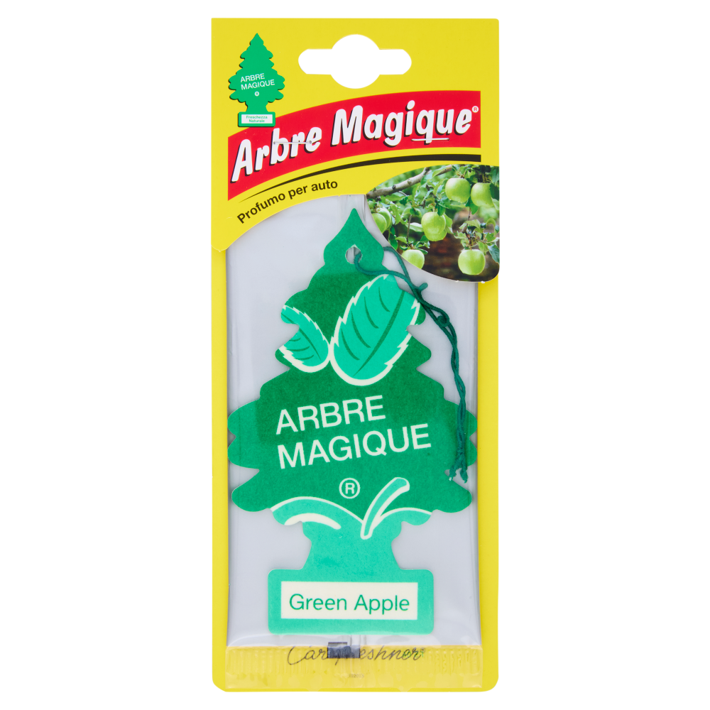Arbre Magique Profumo per auto Green Apple 5 g