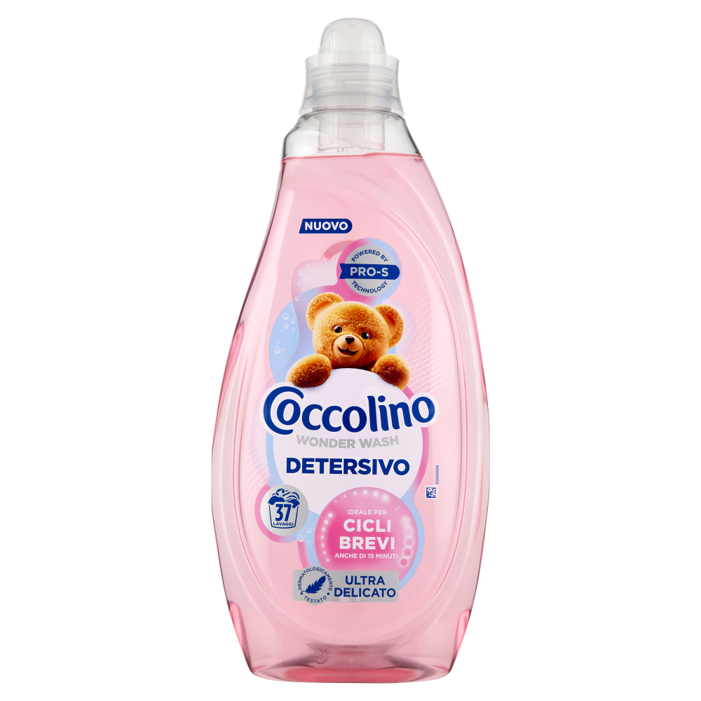 Coccolino Wonder Wash Detersivo Ultra Delicato 34 Lavaggi 1480 ml