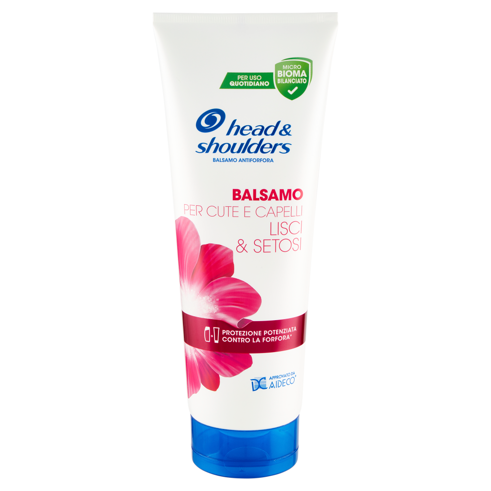 Head & Shoulders Balsamo Antiforfora Lisci & Setosi 220 ml