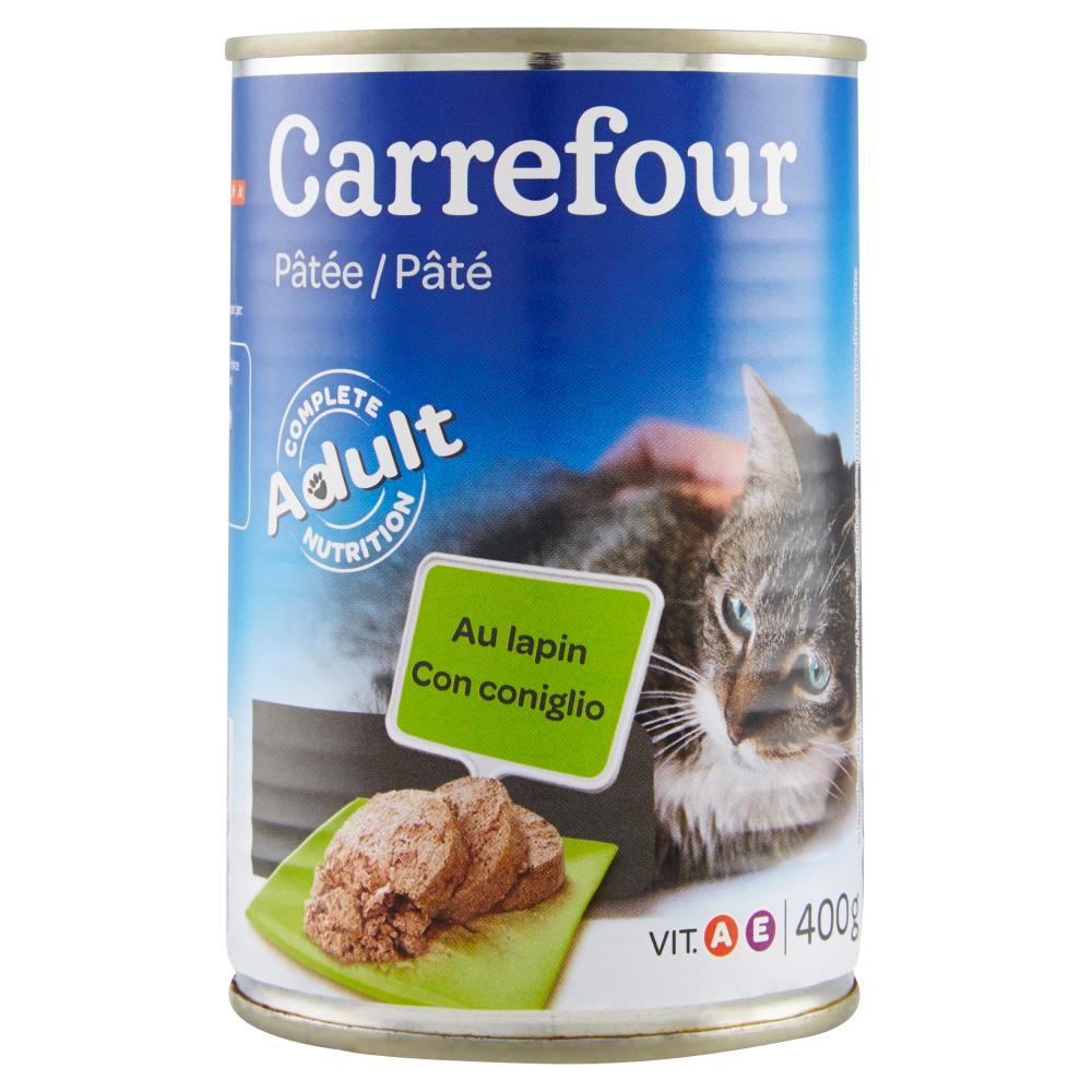 Carrefour Pat&egrave; con coniglio 400 g