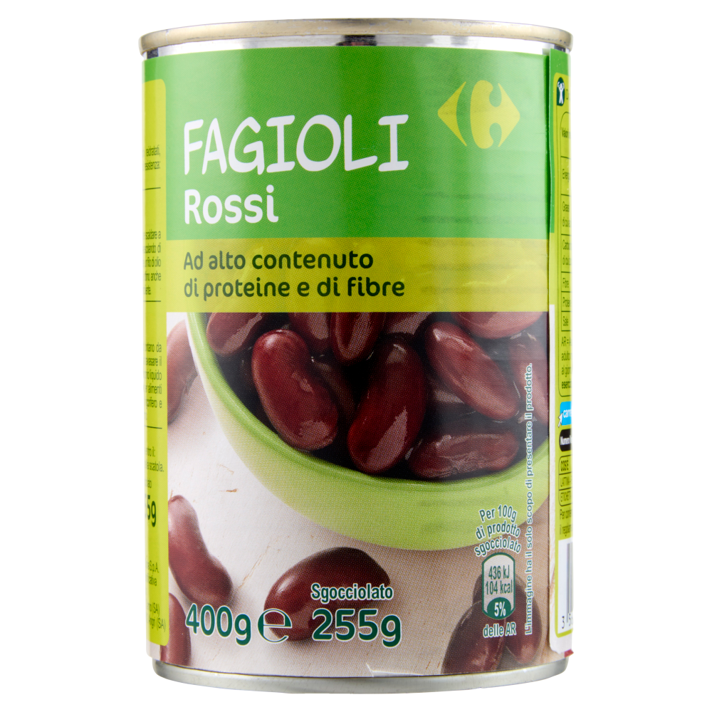 Carrefour Fagioli Rossi 400 g