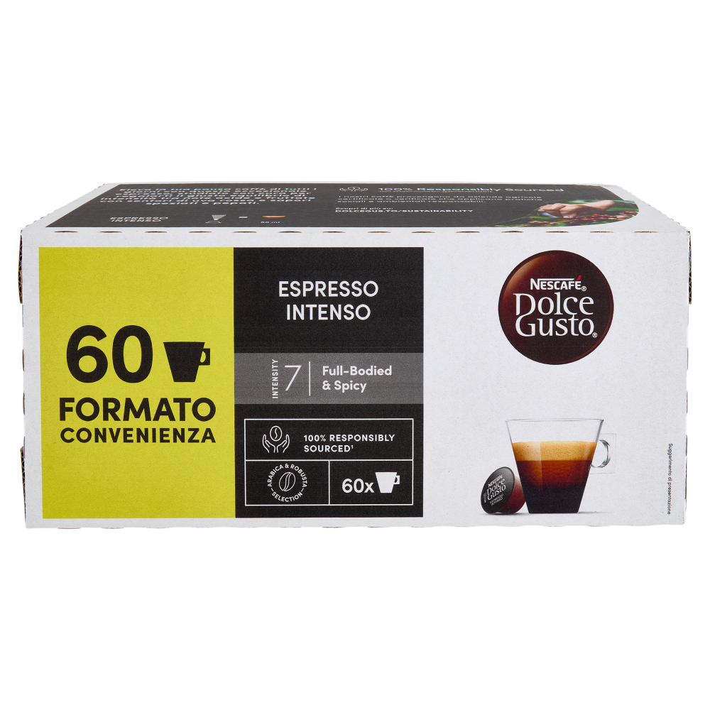 NESCAFÉ DOLCE GUSTO Espresso Intenso Caffè 60 Capsule 420g