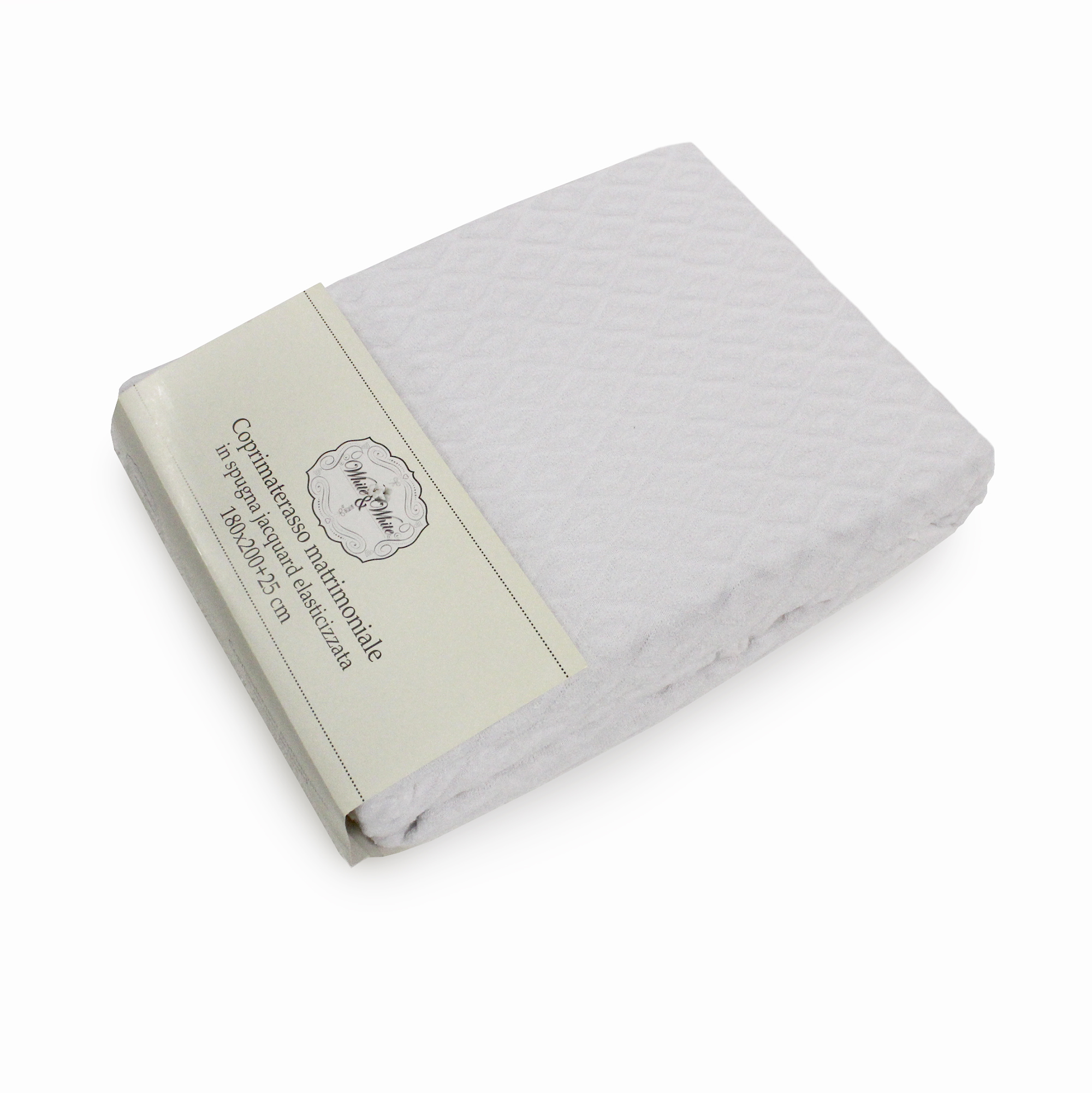 TESS White & White Coprimaterasso matrimoniale