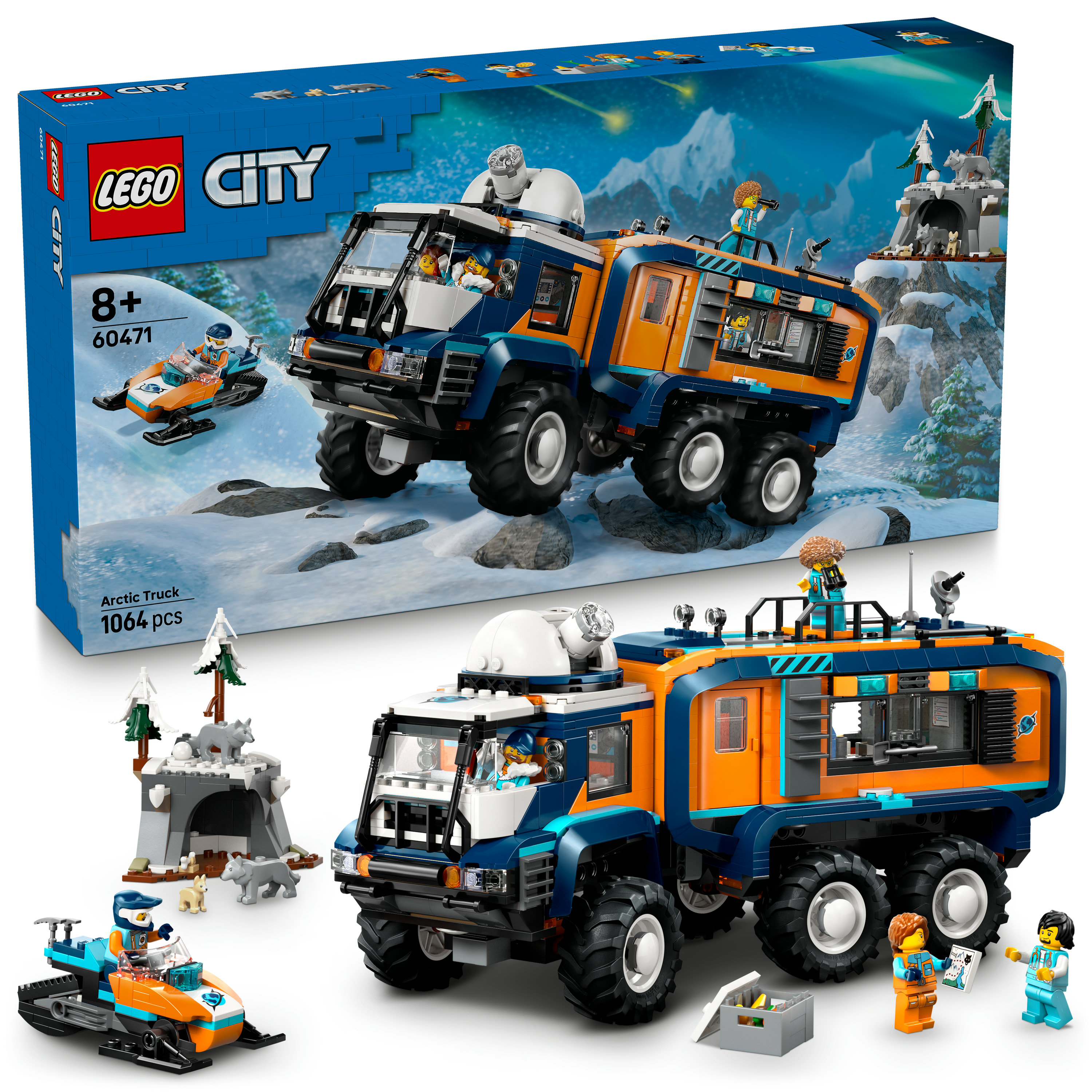 LEGO City Grande camion artico con laboratorio