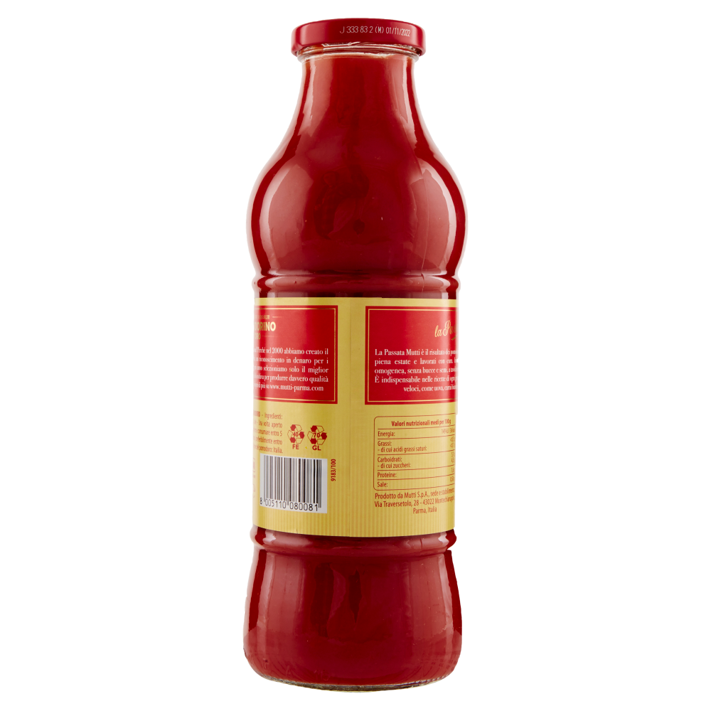 Mutti Passata di Pomodoro 800 g