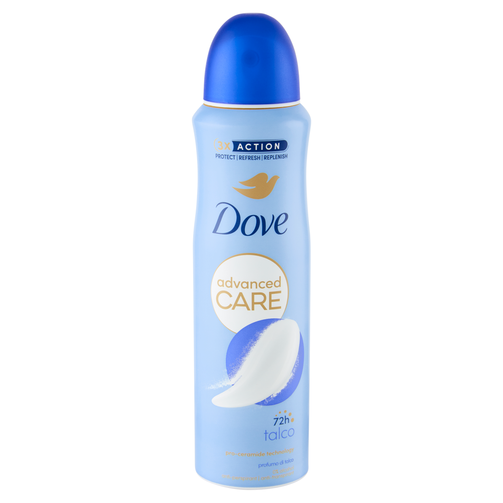 Dove advanced Care talco profumo di talco anti-perspirant 150 ml