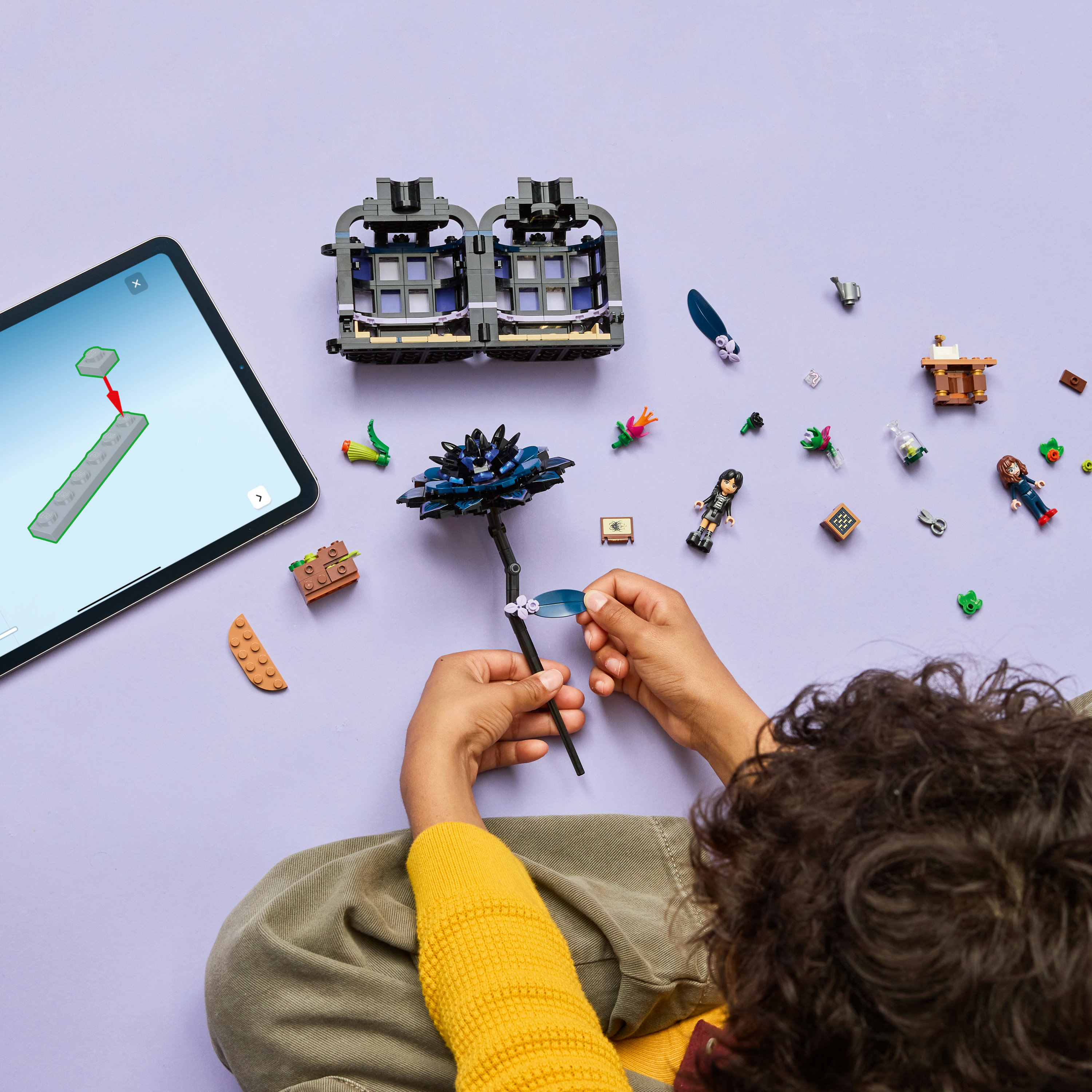 LEGO Fiore di dalia nero