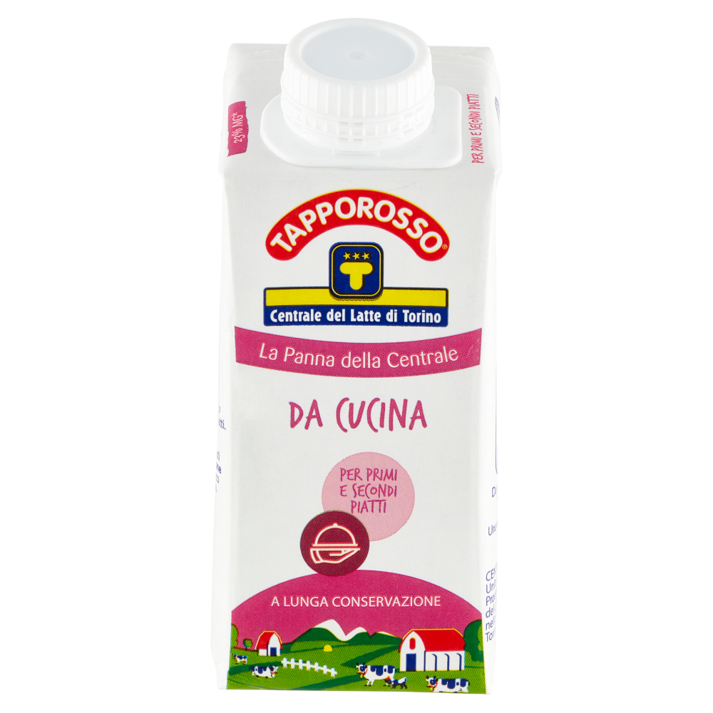 Tapporosso la Panna della Centrale da Cucina a Lunga Conservazione 200 ml