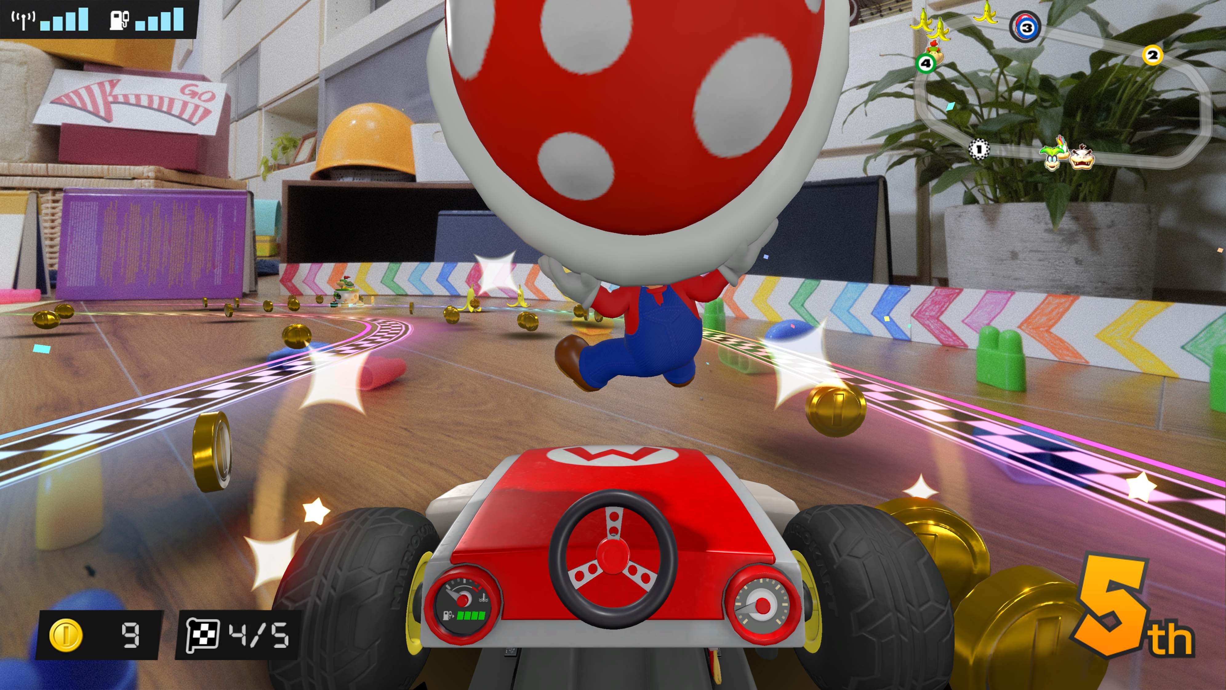 Nintendo Mario Kart Live: Home Circuit Mario Set modellino radiocomandato (RC) Auto Motore elettrico