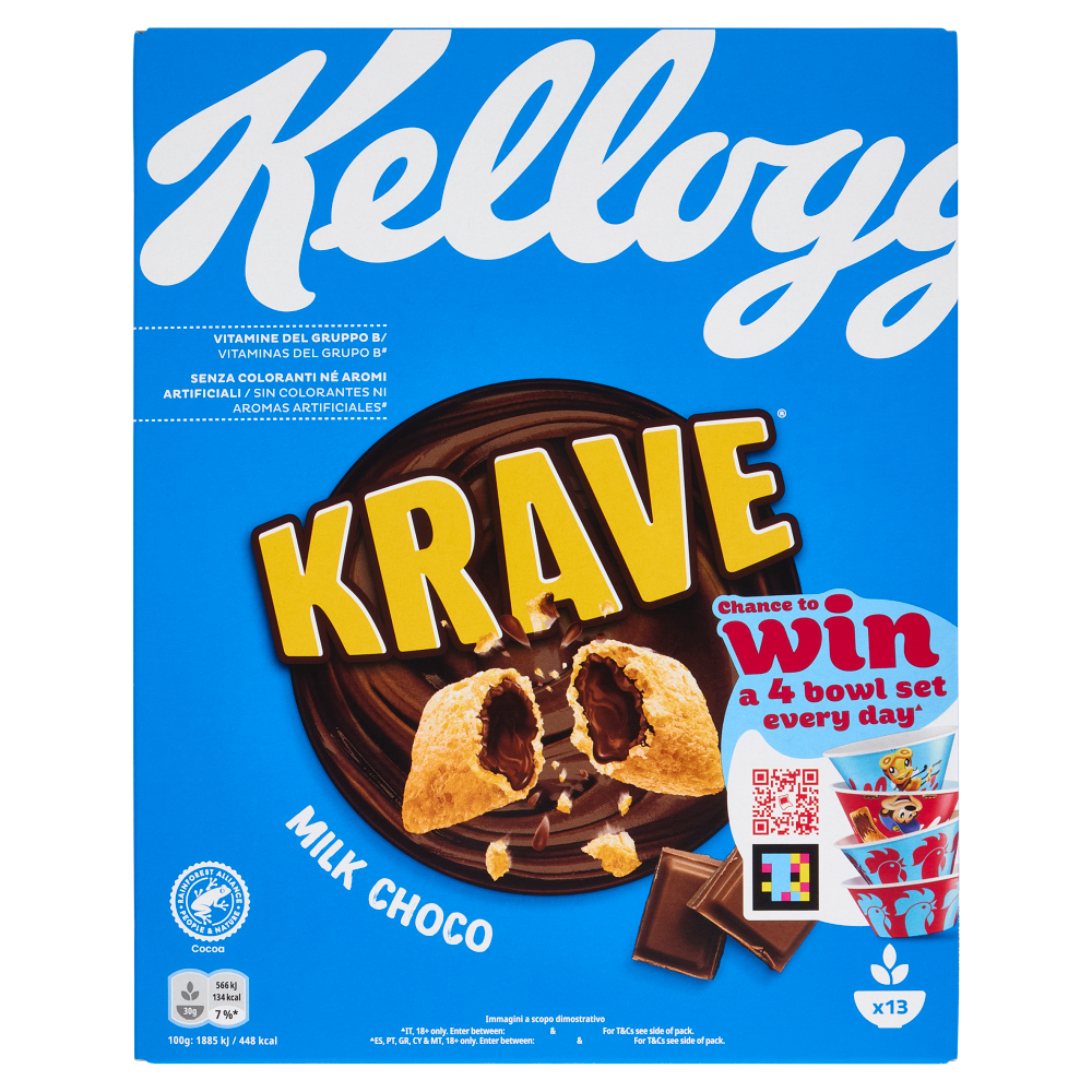 Kellogg's Krave Milk Choco 410 g