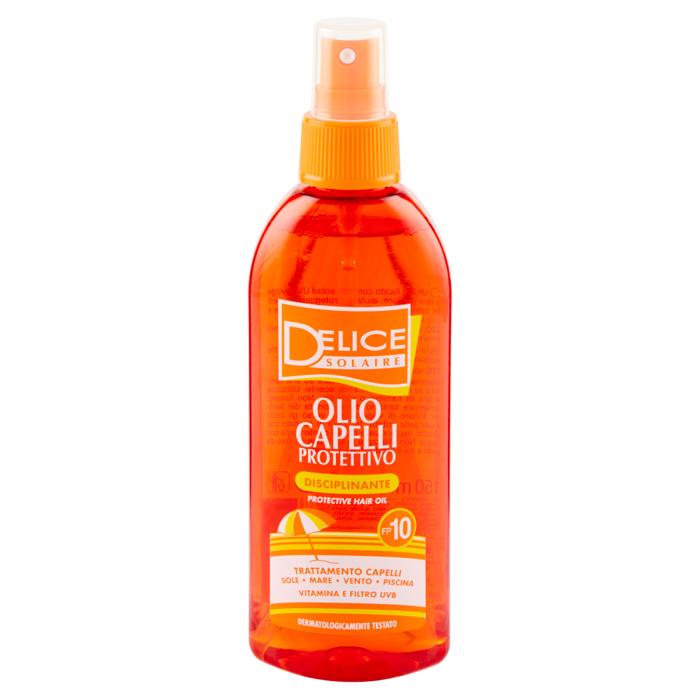 Delice Solaire Olio Capelli Protettivo Disciplinante FP10 150 ml