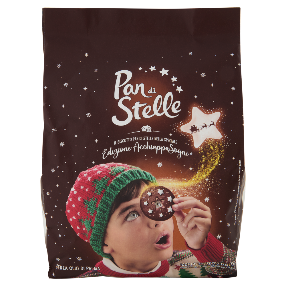 Pan di Stelle Biscotto al Cacao Nocciole e Latte Fresco 100% italiano 700g
