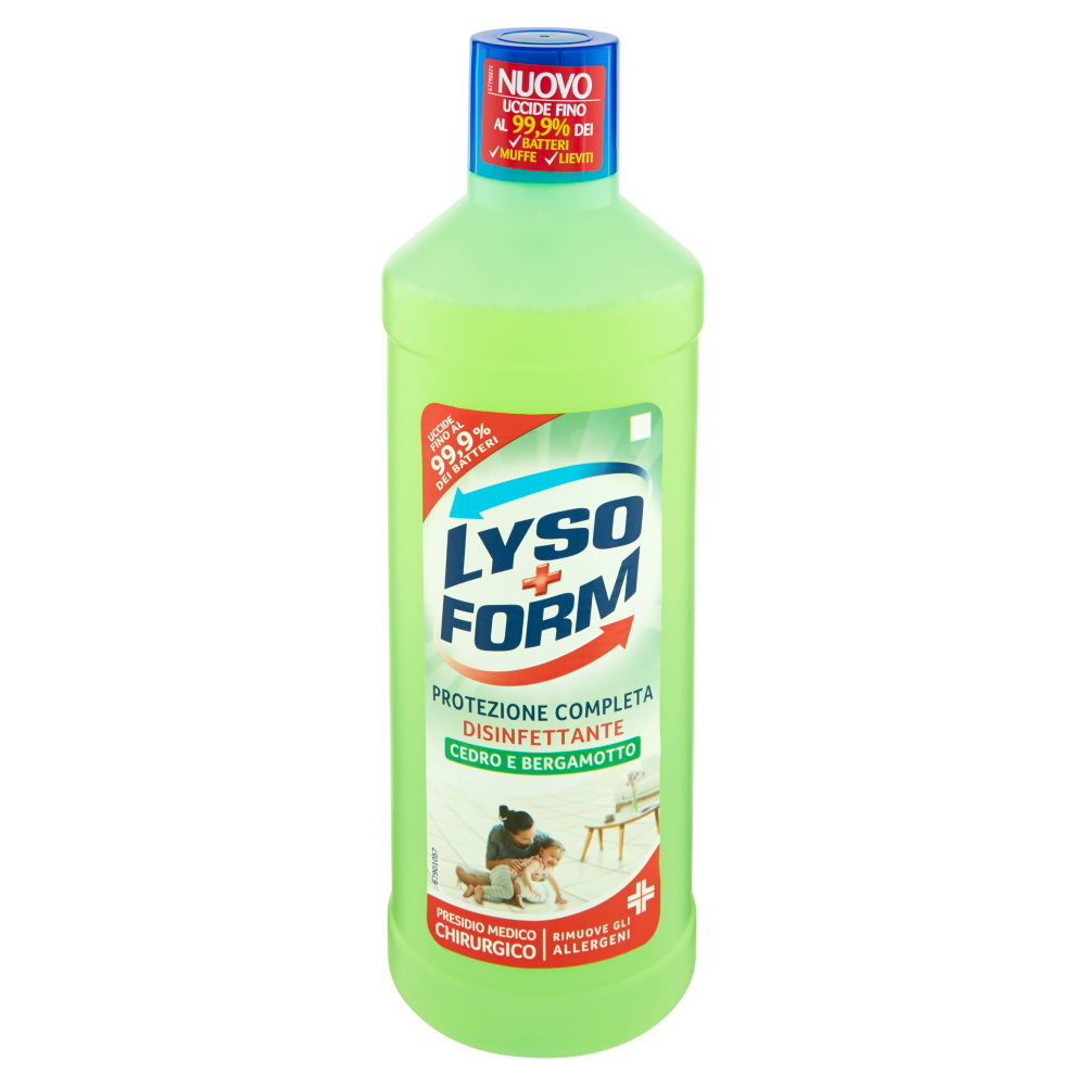 Lysoform Protezione Completa Disinfettante Cedro e Bergamotto 1250 ml