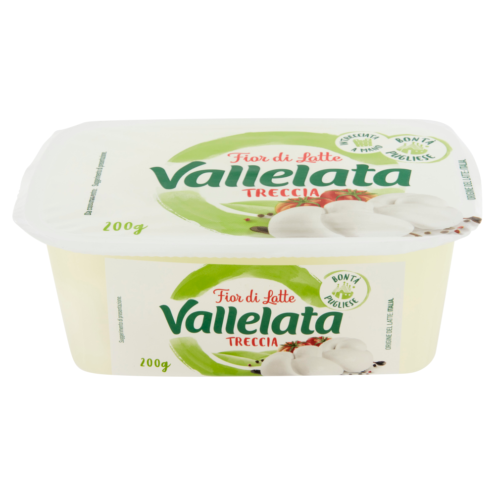 Vallelata Fior di Latte Treccia 200 g