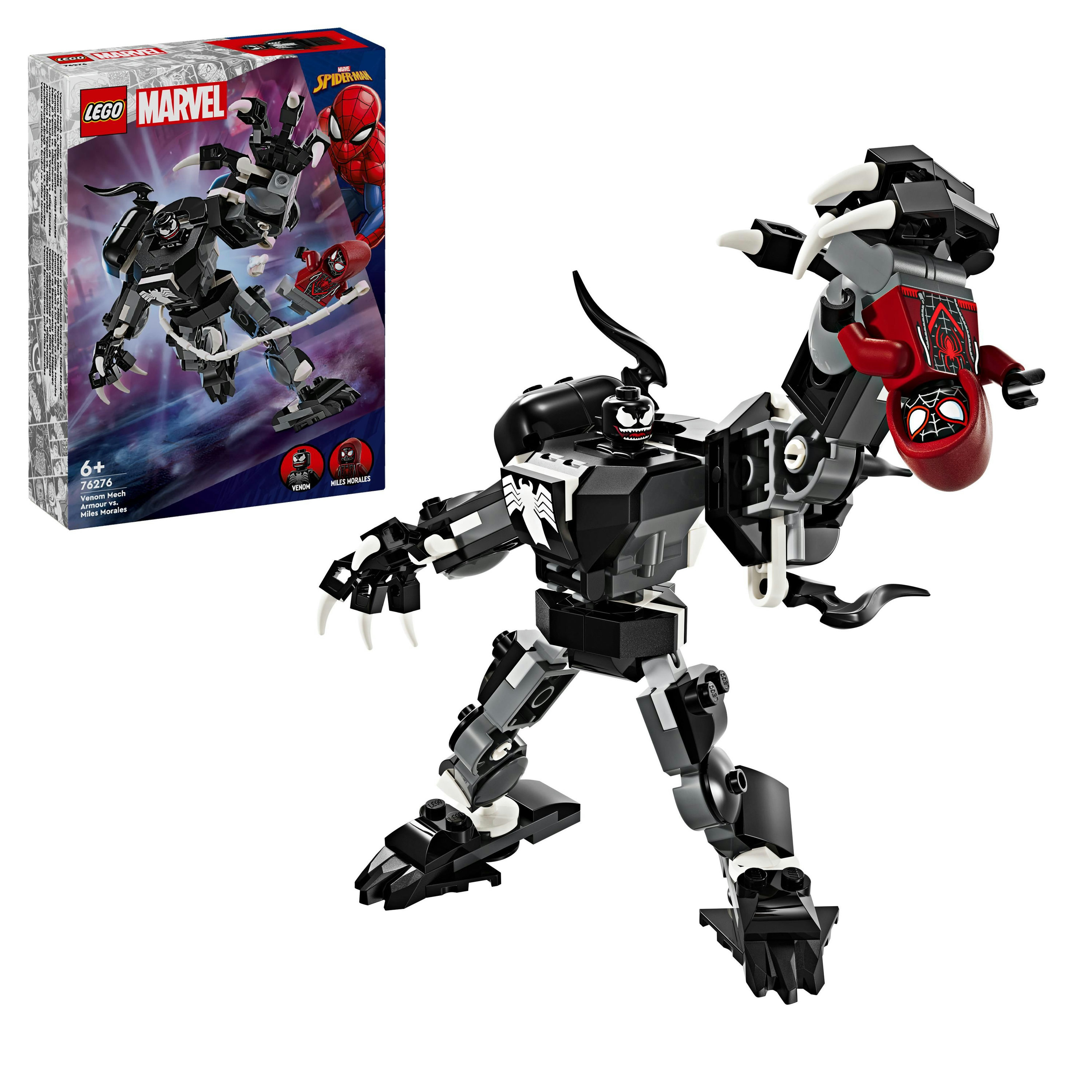 LEGO Mech di Venom vs. Miles Morales