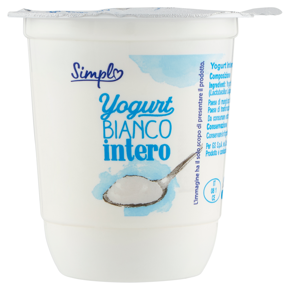 Simpl yogurt Bianco intero 150 g