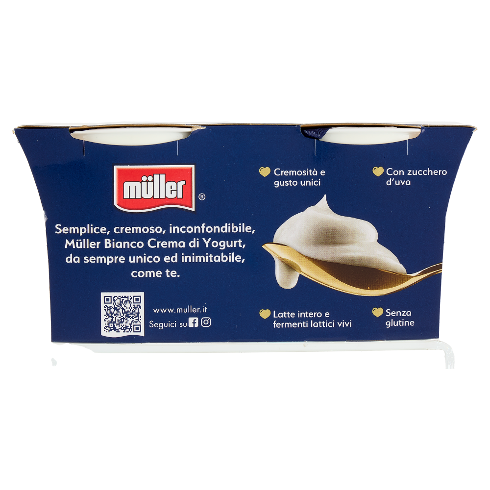 müller Bianco Crema di Yogurt 2 x 125 g
