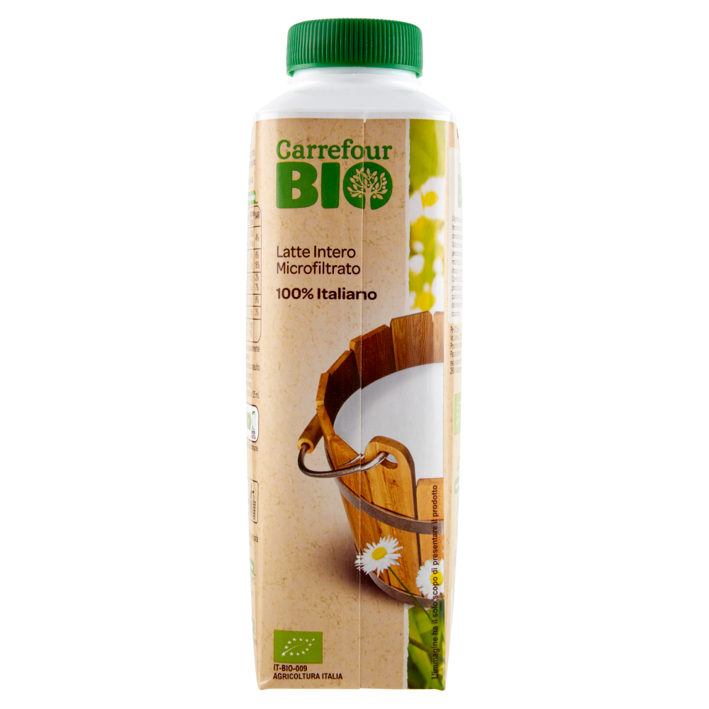 Carrefour Bio Latte Intero Microfiltrato 500 ml