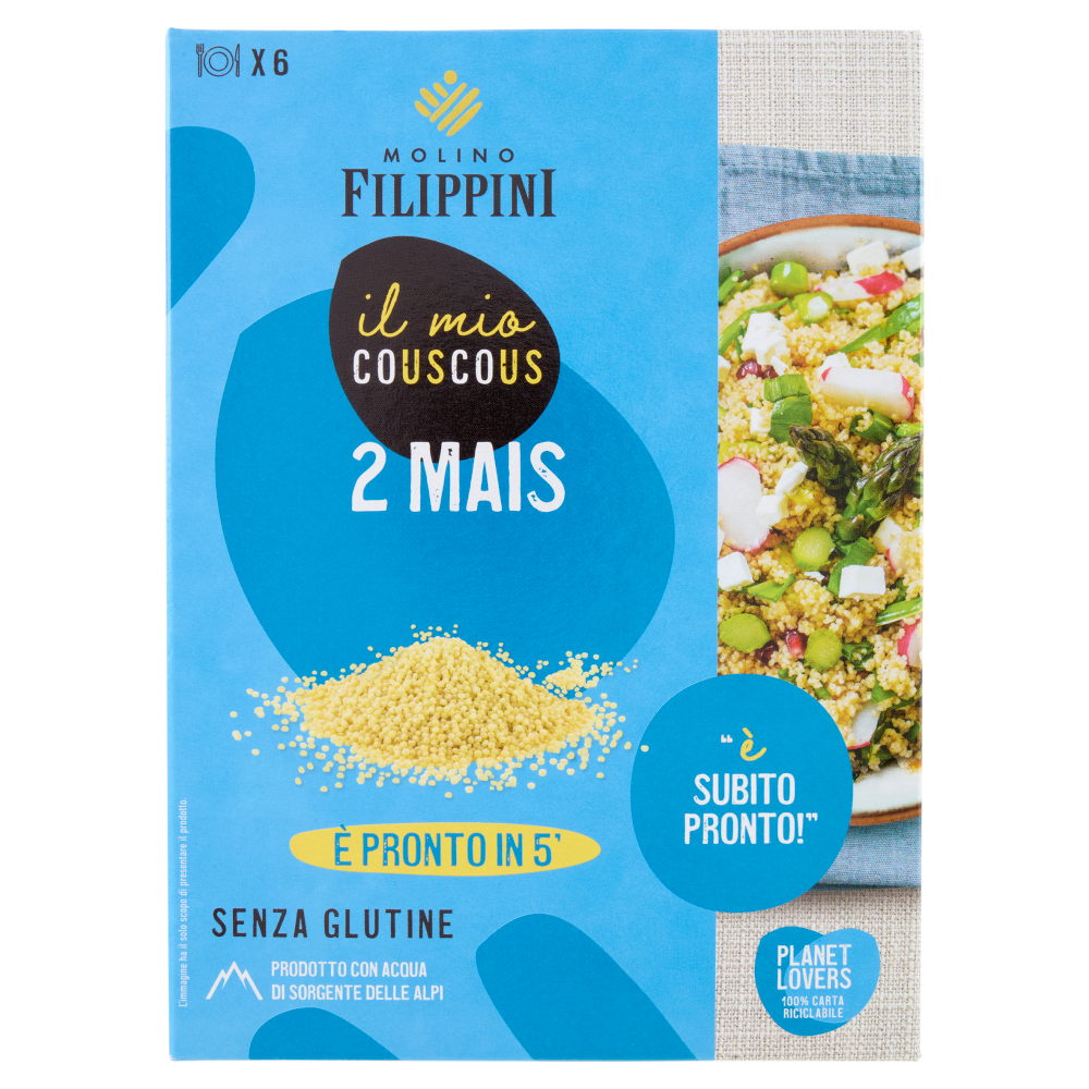 Molino Filippini il mio Couscous 2 Mais 375 g
