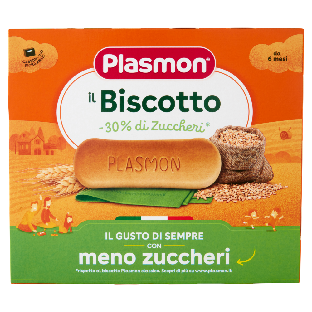 Plasmon il Biscotto -30% di Zuccheri* 320 g