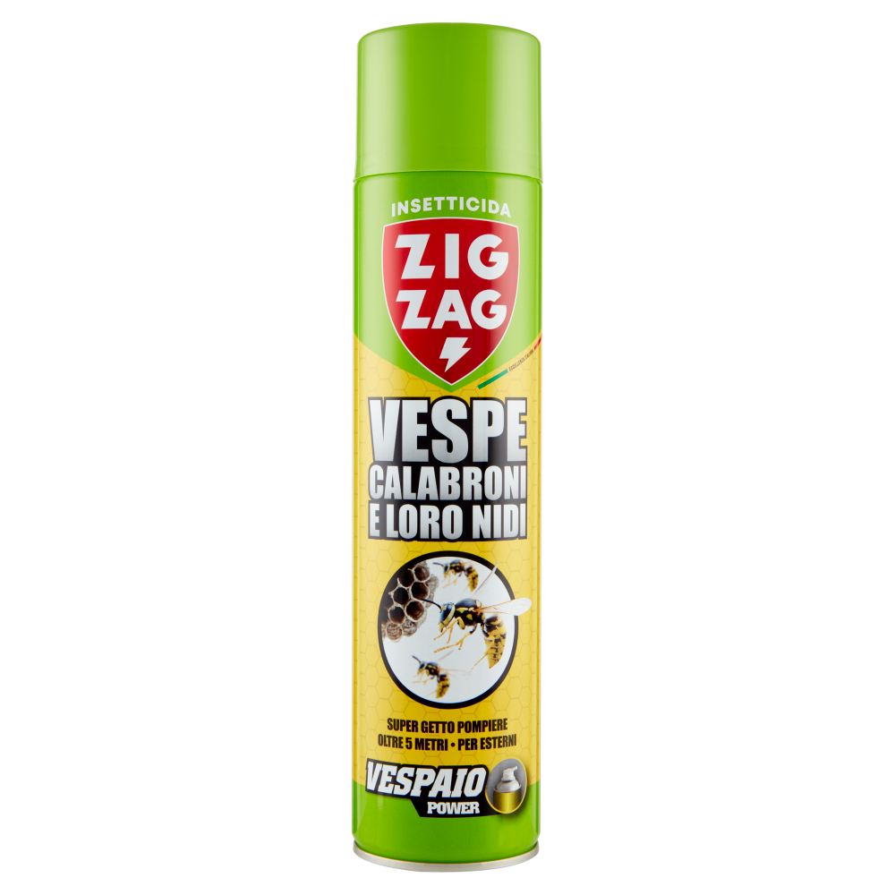 Zig Zag Insetticida Vespe Calabroni e Loro Nidi Vespaio Power 600 ml