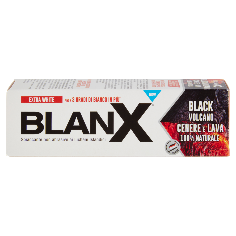 Blanx Black Volcano Cenere e Lava 100% Naturale 75 ml