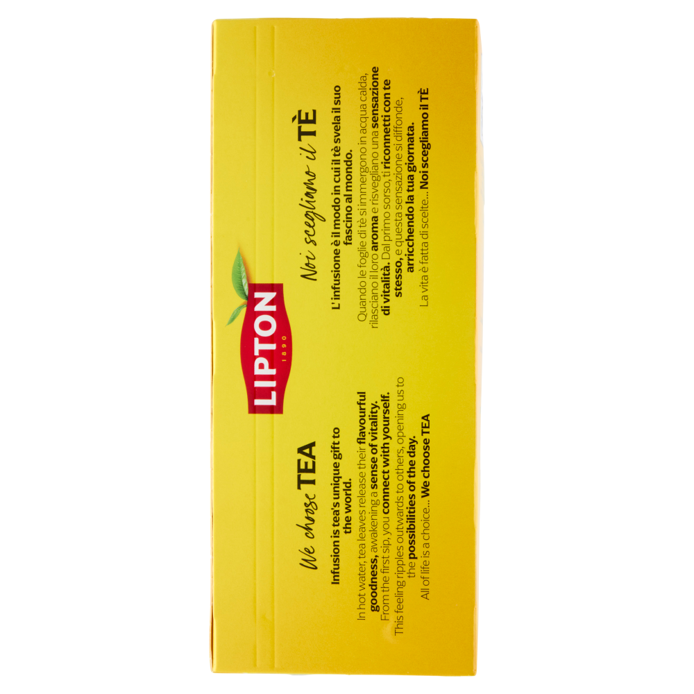 Lipton Yellow Label Classico T&egrave; Nero 100 Filtri Compostabili 150 g