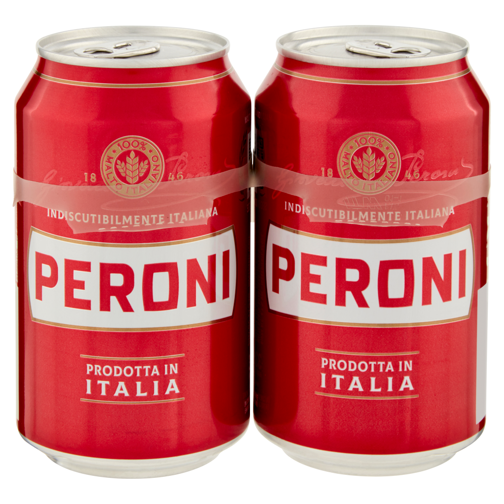 Peroni Birra lattina 33 cl x 2