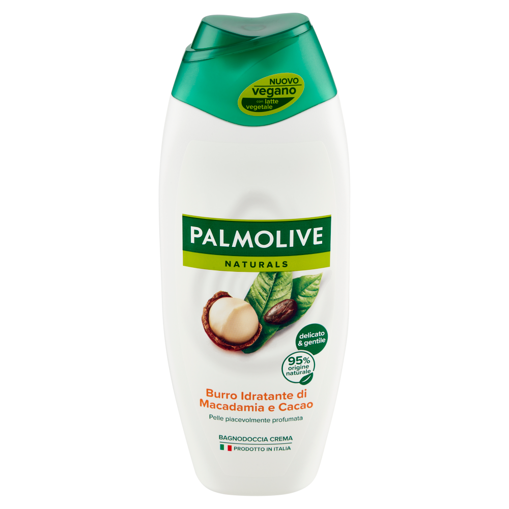 Palmolive bagnoschiuma Naturals Macadamia e Cacao idratante 500ml