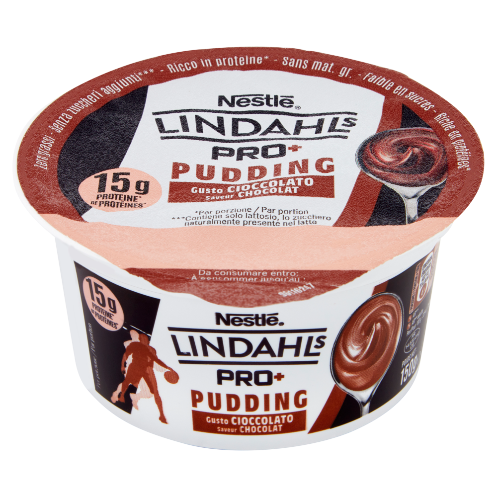 LINDAHLS Pro+ Pudding Gusto Cioccolato 150 g